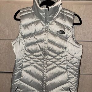 The North Face Women's Metallic Silver Vest